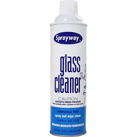 Sprayway® Glass Cleaner - 19 oz. Net Wt., 12/case